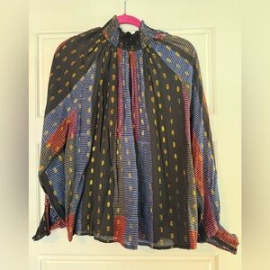 Oliphant multi color blouse